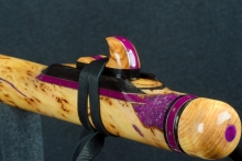 Yellow Cedar Burl Native American Flute, Minor, Bass A-3, #R2F (4)